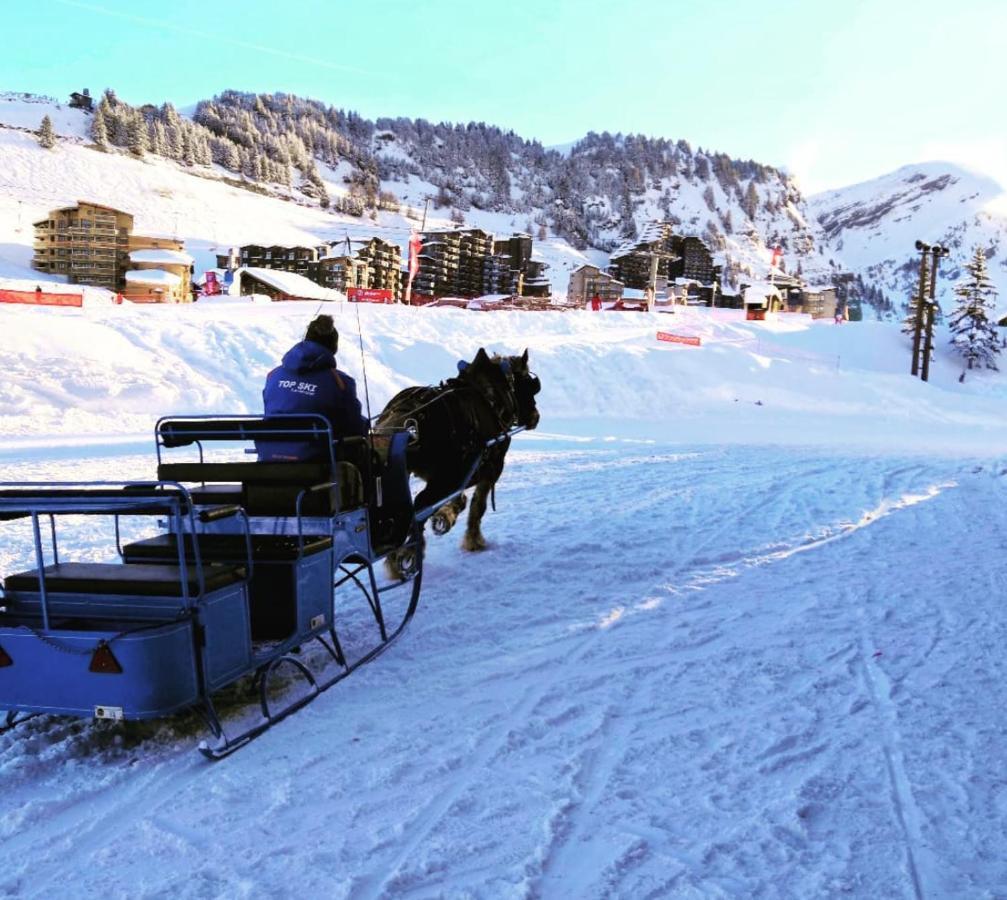 Charmant T2 Classe 3 Etoiles, Les Crozats, Magnifique Vue Montagne Avoriaz Exterior foto